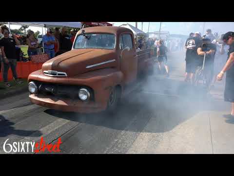 Nitrous SBF Foxbody "Black Mamba" vs Twin Turbo 51 Ford "The Mutt"