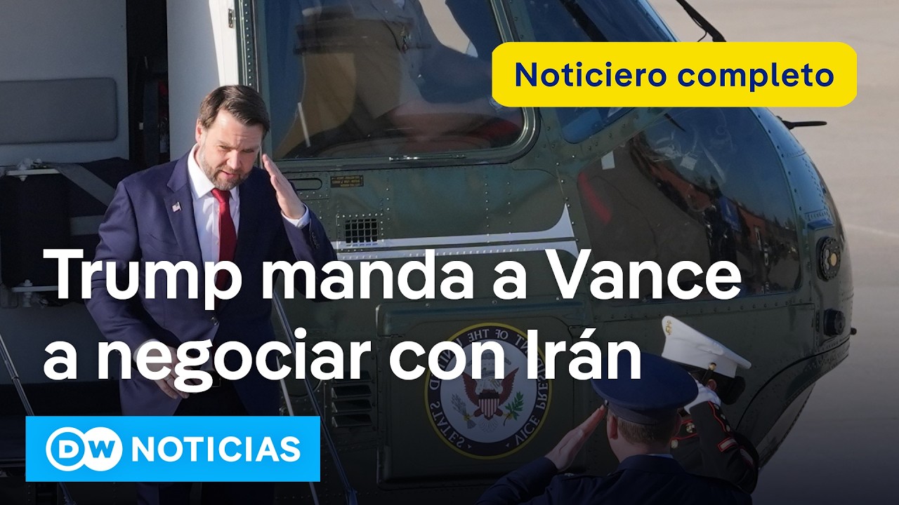 🔴 DW Noticias 10 de abril: Vance viaja a Pakistán para negociar la paz con Irán
