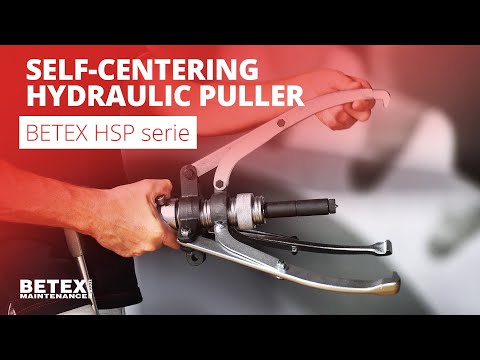 BETEX HSP serie - Self-Centering hydraulic puller - Dismounting tools