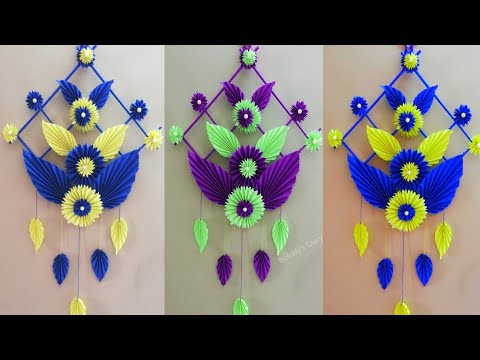 Easy Wall Hanging Craft Ideas - Paper Crafts for Home Decoration - Art and Craft - Simple Craft Work Video