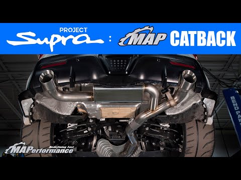 MAPerformance A90 MKV 2020 Toyota Supra Catback Exhaust