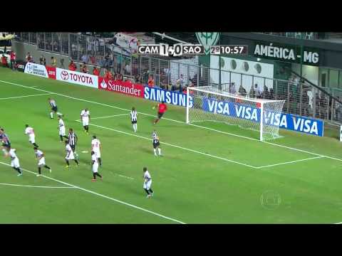 GALO 4 x 1 São Paulo - Jogo de volta, das oitavas de finais da taça Libertadores 2013, em 08/05/2013