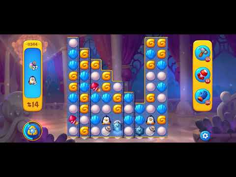 Fishdom level 11344 no boosters フィッシュダム ノーマル