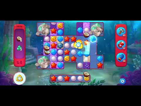 Fishdom Hard level 11938 no boosters フィッシュダム ハード