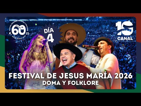 DIA 4 COMPLETO | Lázaro Caballero, Christian Herrera, Lucas Sugo y más | FESTIVAL JESUS MARIA 2026