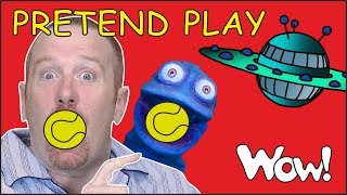 Kids, Pretend Play with Steve and Maggie with Bobby | Lessons and Stories for Kids Wow English TV