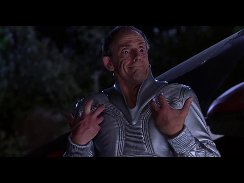 Uncle Martin met his alien friend and they left the earth together