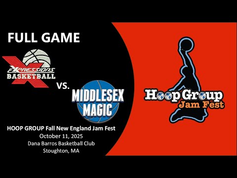 HOOP GROUP Jam Fest | EXPRESSIONS ELITE VS MIDDLESEX MAGIC | October 11, 2025 | 4K
