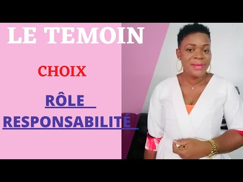 Comment Choisir son TÉMOIN de mariage ?