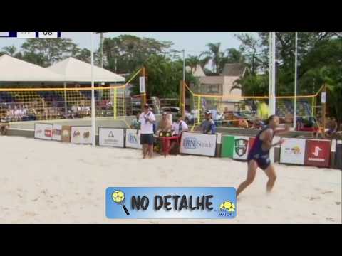 FUTEVÔLEI NO DETALHE - Levantada de ombro e de costas do Lalazinho