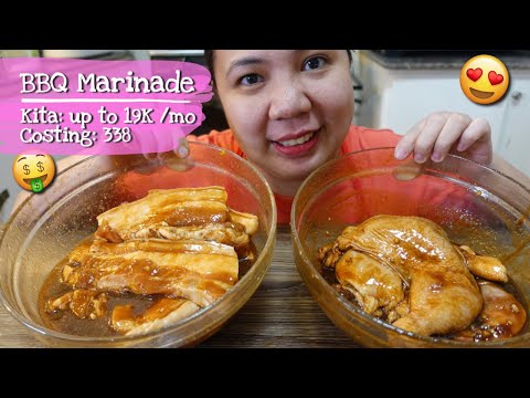 BARBEQUE MARINADE Recipe pang Negosyo, 2 BEST SELLER Variants!