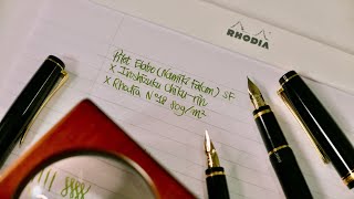 #1 [Eng sub] 만년필 리뷰 - 파이롯트 에라보 (나미키 팔콘) Pen Review - Pilot Elabo (Namiki Falcon)