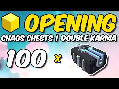 Trove: Opening 100 Chaos Chests | Double Karma