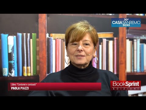 Paola Piazzi da Casa Sanremo 2020 - BookSprint Edizioni