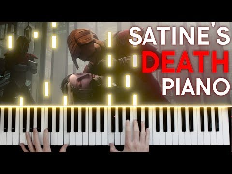 Satine's Death Piano Tutorial (Darth Maul Breaks Obi-wan / Kevin Kiner)