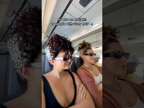 IN FLIGHT CURLY HAIR ESSENTIALS✈️🙌🏻