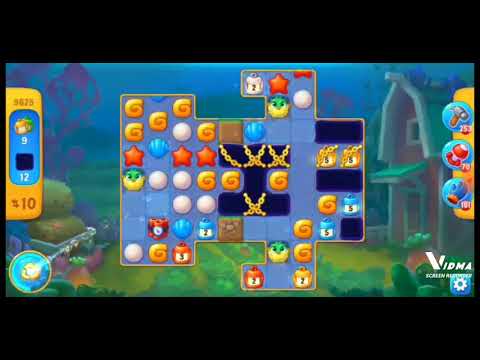 Fishdom. 9625 level no boosters and diamonds. 16 moves