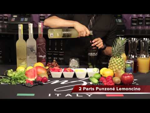 Italian Cocktail: Garden Fresca - Punzoné Vodka Cocktail Recipe