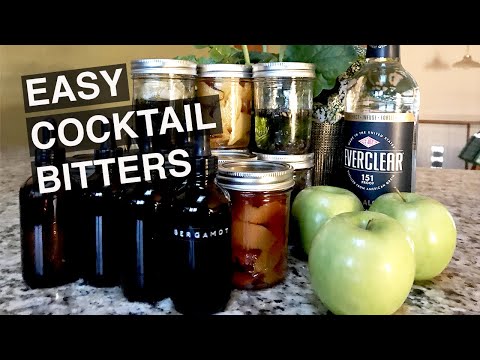 Making Cocktail Bitters from SCRATCH! (SO Easy)