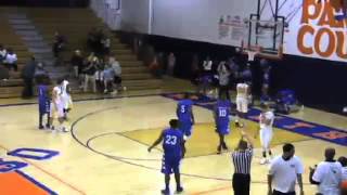 preview picture of video 'Jam City! Proviso East's Branden Jenkins steals and dunks!'