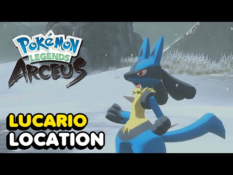 How To Get Lucario In Pokemon Legends Arceus (Lucario Location)