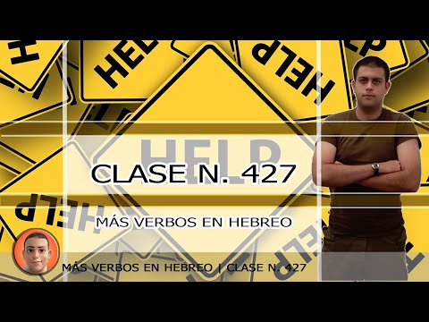 Curso de Hebreo | Aprender Hebreo Facil en 5 minutos | El Nombre de la Acción - Verbos paál