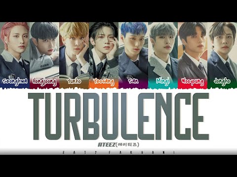 ATEEZ - Turbulence (1 HOUR) Lyrics | 에이티즈 야간비행 1시간 가사