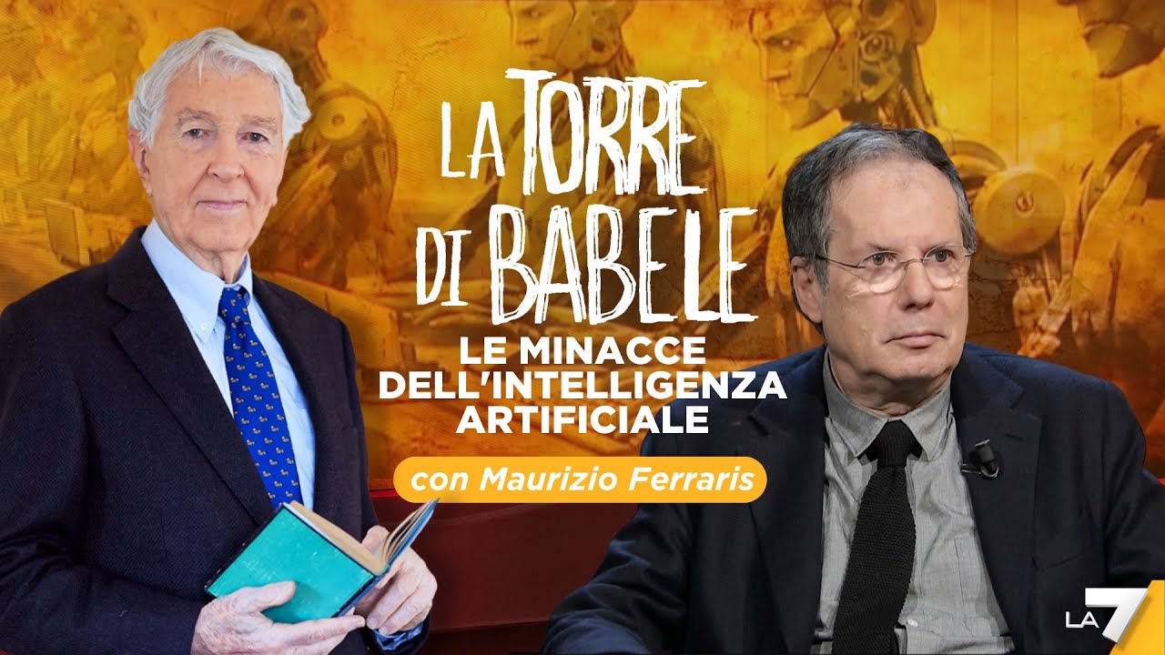 La Torre di Babele: le minacce dell'intelligenza artificiale, con Maurizio Ferraris