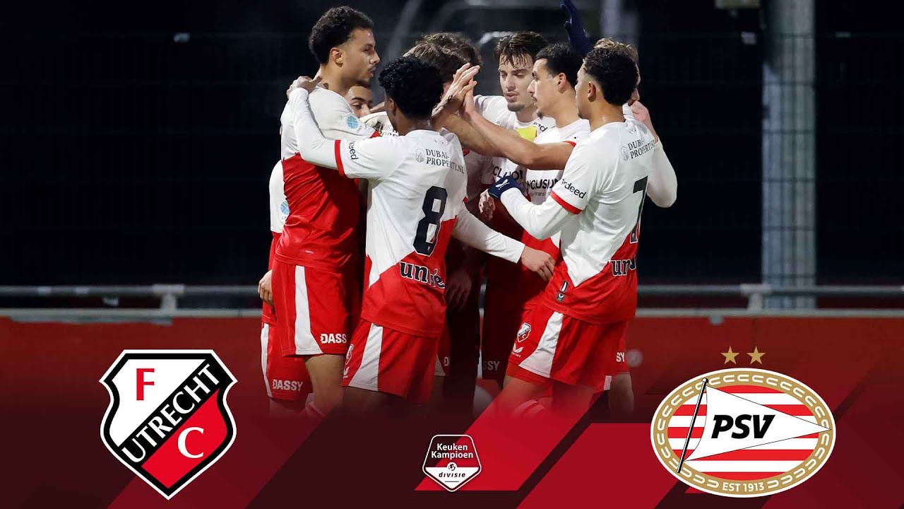 Jong  Utrecht vs Jong PSV Eindhoven Highlights
