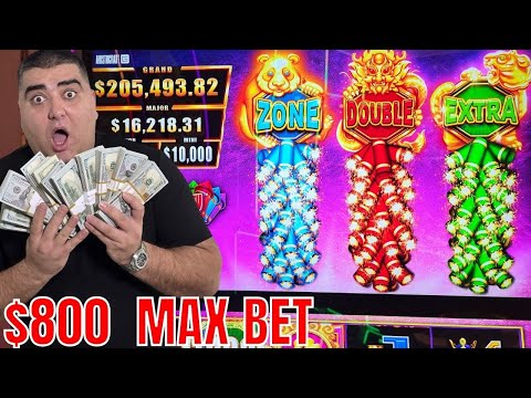 $800 Spin MEGA JACKPOT On High Limit Slot 