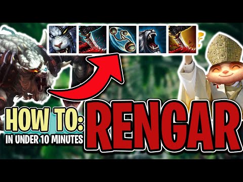 How to play Rengar in 10 minutes or less - League of Legends Rengar Guide