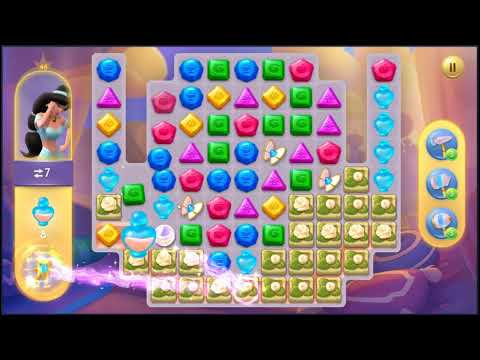 Disney Princess Majestic Quest Level 46 - NO BOOSTERS 👸 | SKILLGAMING ✔️