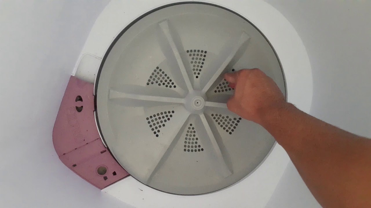 Como tirar a Batedora(roda) do tanquinho Arno Lavete.