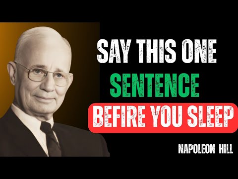 The Secret Bedtime Routine the Top 1% Use | Napoleon Hill’s Hidden Productivity Rule