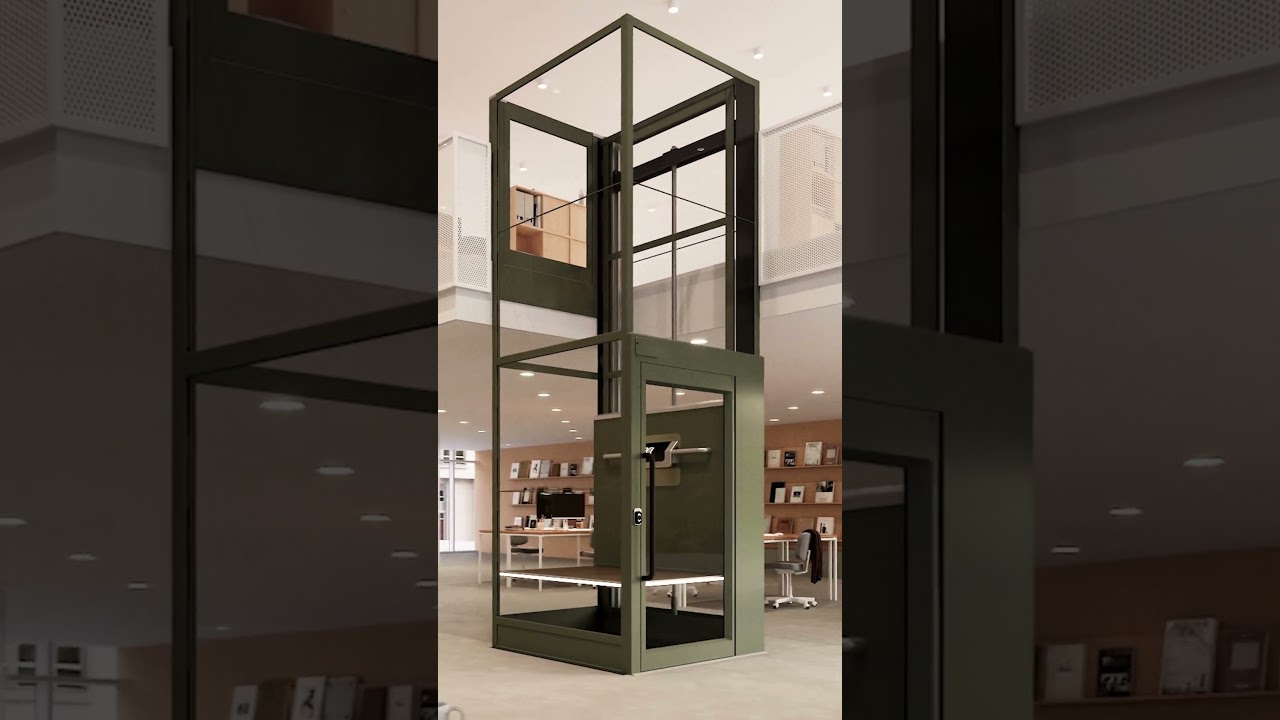 Cibes Cloud Plus - The most energy efficient platform lift by Cibes
