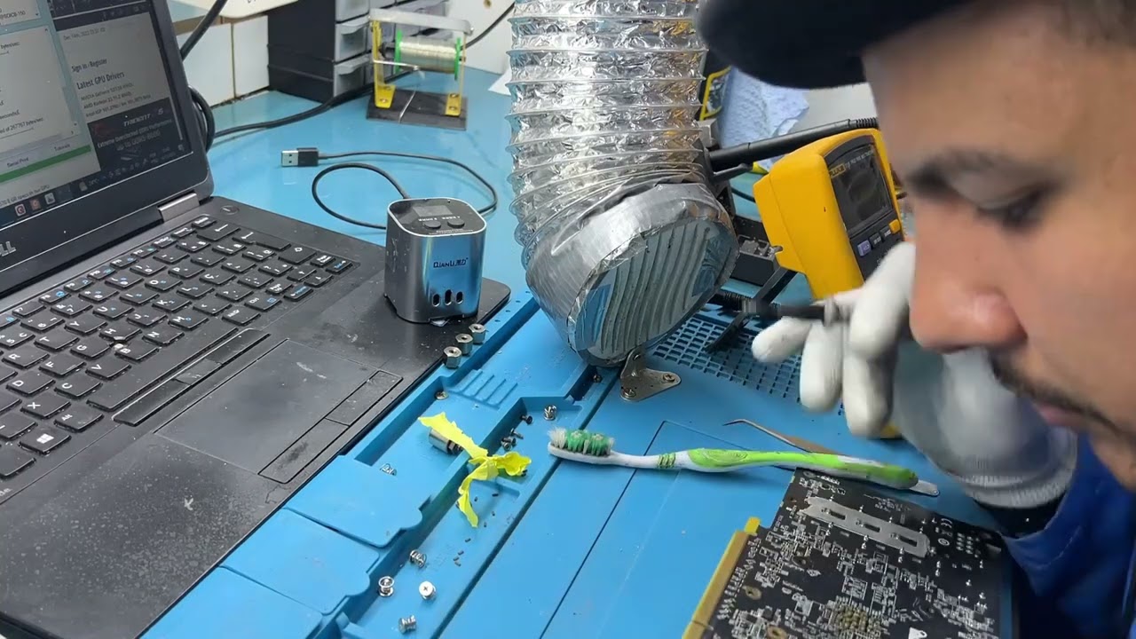 REPARAMOS A PLACA DE UM INSCRITO QUE ELE NÃO TINHA CONSEGUIDO CONSERTAR