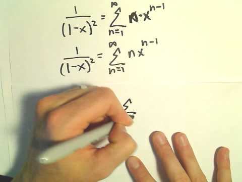 Finding the Sum of a Series by Differentiating