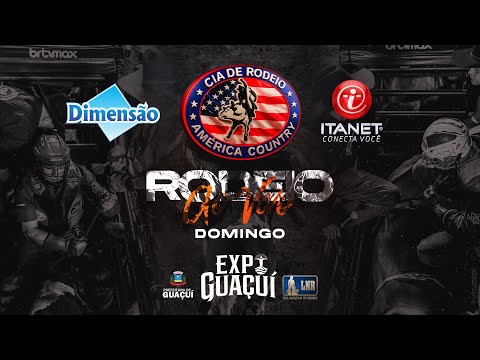 Expo Guaçuí 2025 | RODEIO AO VIVO | DOMINGO 20h 05/10/2025