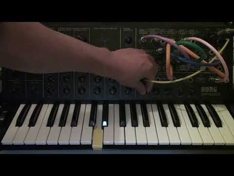 Korg MS-20 riot loop 6 #korgms20