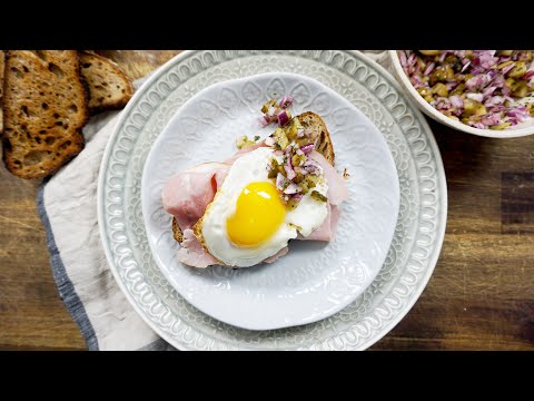 Strammer Max mit geröstetem Brot - Rezept und Anleitung - Natürlich Lecker