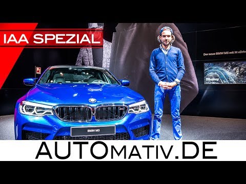BMW M5 (2017) im Review - erste Sitzprobe | IAA 2017