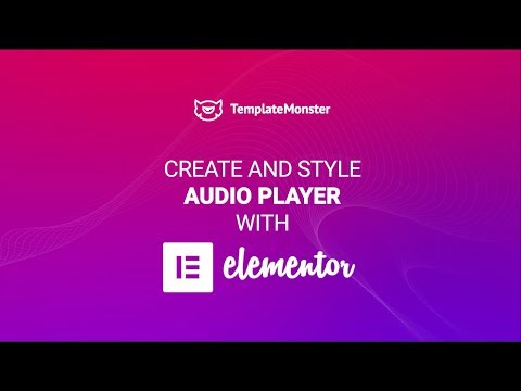 Play MP3 Tracks from Media Library in Elementor Audio Player