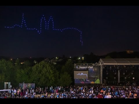 CollMot drón show VeszprémFest 2023