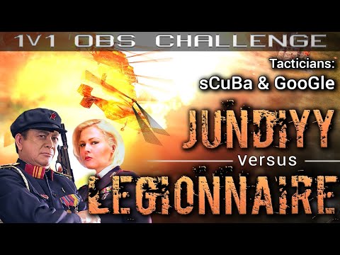 1v1 Challenge: Me vs Jundiyy... but with Tacticians! | C&C Generals Zero Hour