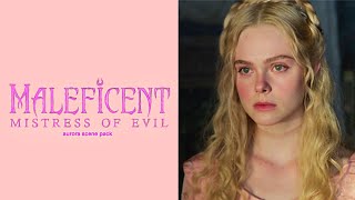 Recopilación de escenas de Aurora interpretada por Elle Fanning, imagen circular de la primera tab