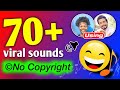 70 Funny SOUND Effects YouTubers Use No Copyright Funnysounds