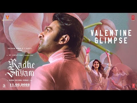 Radhe Shyam (Valentine Glimpse) | Prabhas | Pooja Hegde | Radha Krishna Kumar | Bhushan Kumar