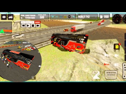 THAILAND BUS SIMULATOR| IDBS STUDIO| ANDROID GAMEPLAY #gameplay  #busgames#thailandbussimulator