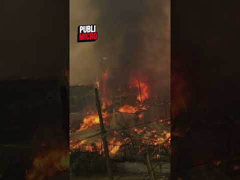 #GabrielBoric #IncendiosForestales #ViviendasDeEmergencia #Nuble #Biobio