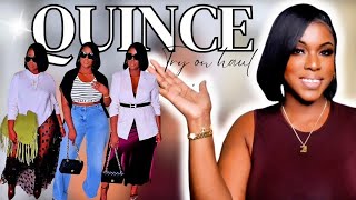 Quince Looks You’ll Reach for Every Time (Not What I Expected!) Try On Haul 2025 | Outfit Ideas